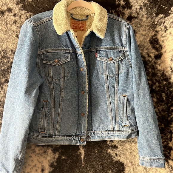 Levi's Jackets & Coats Nwt Levis Lined Denim Jacket Poshmark